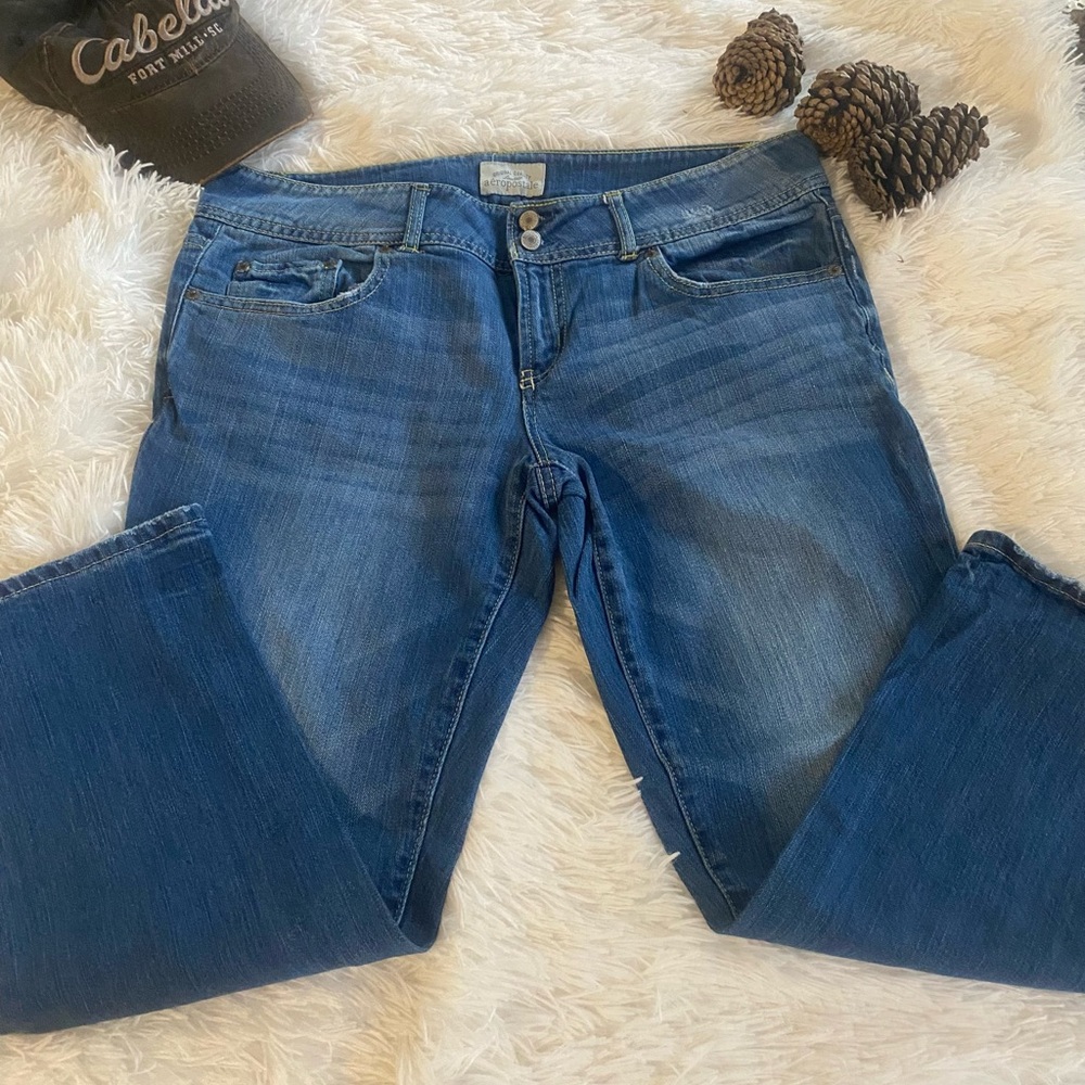 🎀 Aeropostal Jeans 
Women Blue Original SZ 11/12